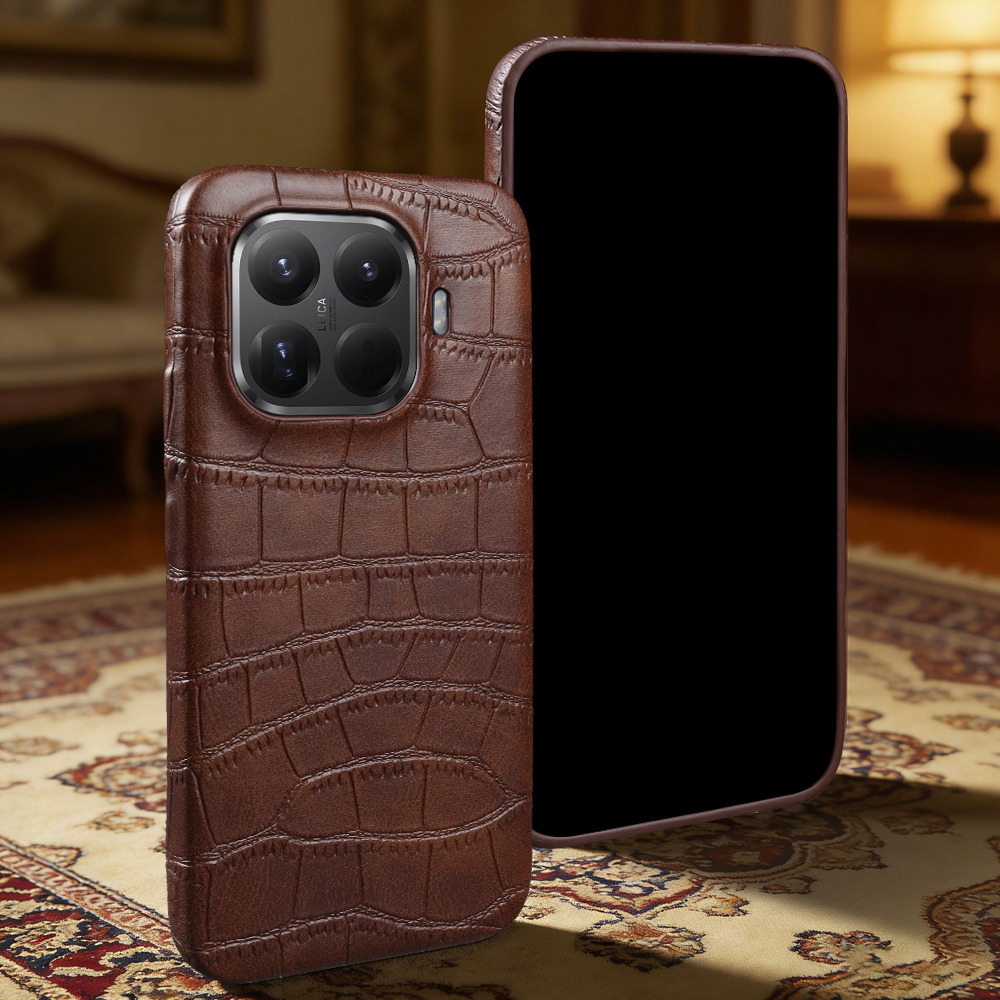 Photography Xiaomi 17 Ultra - Premium Crocodile Leather Case For Xiaomi