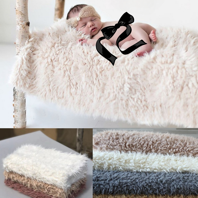 Photography Background - 50*80cm Newborn Photography Props Blanket Background