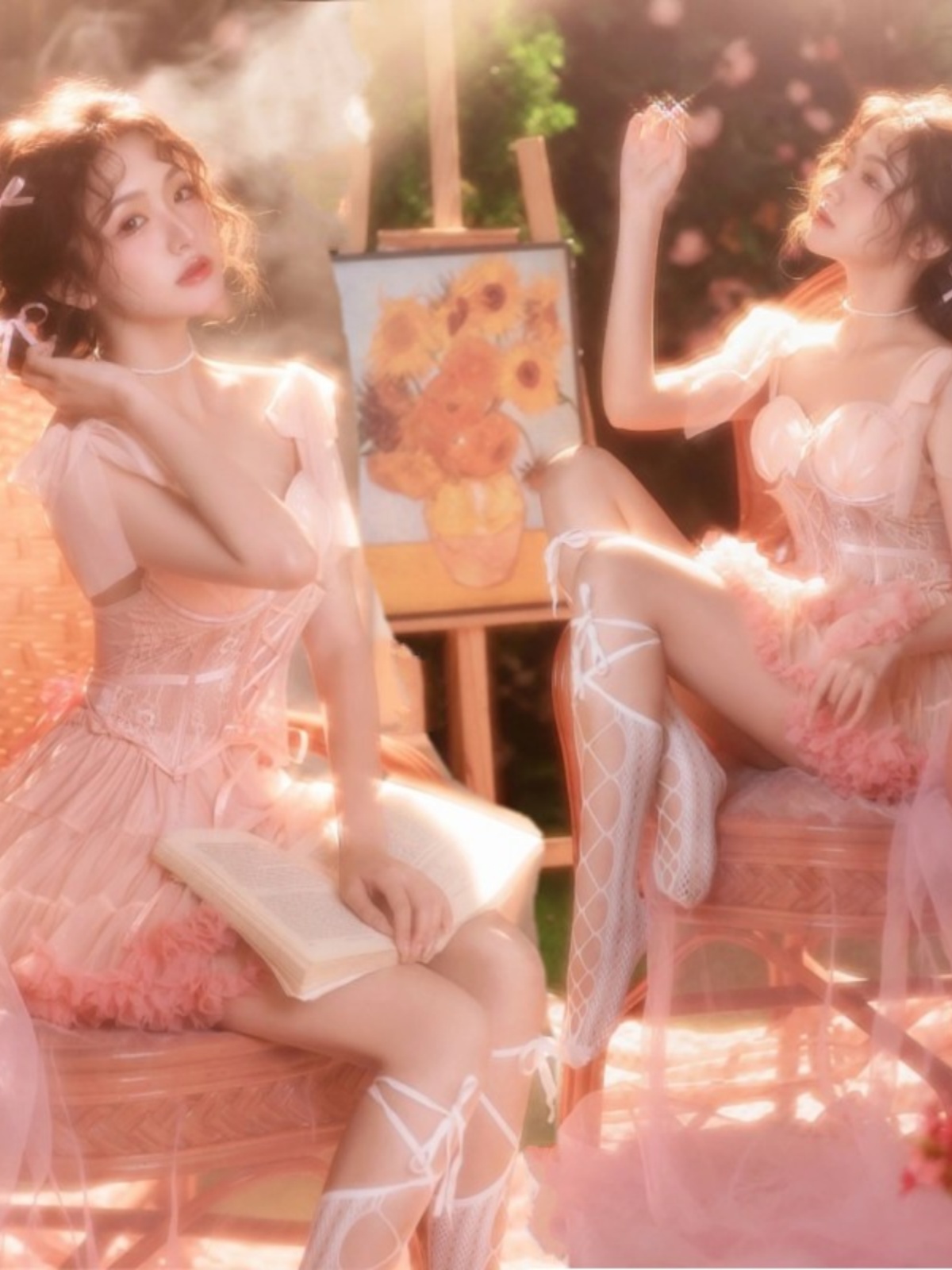 Photography Young - Korean Style Sweet Girl Dress Photography