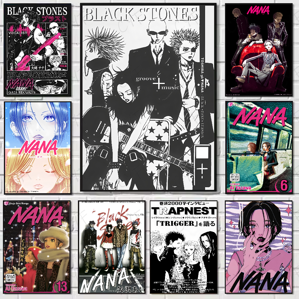 Photography Anime - Anime N-NANA Shoujo Manga Poster Waterproof