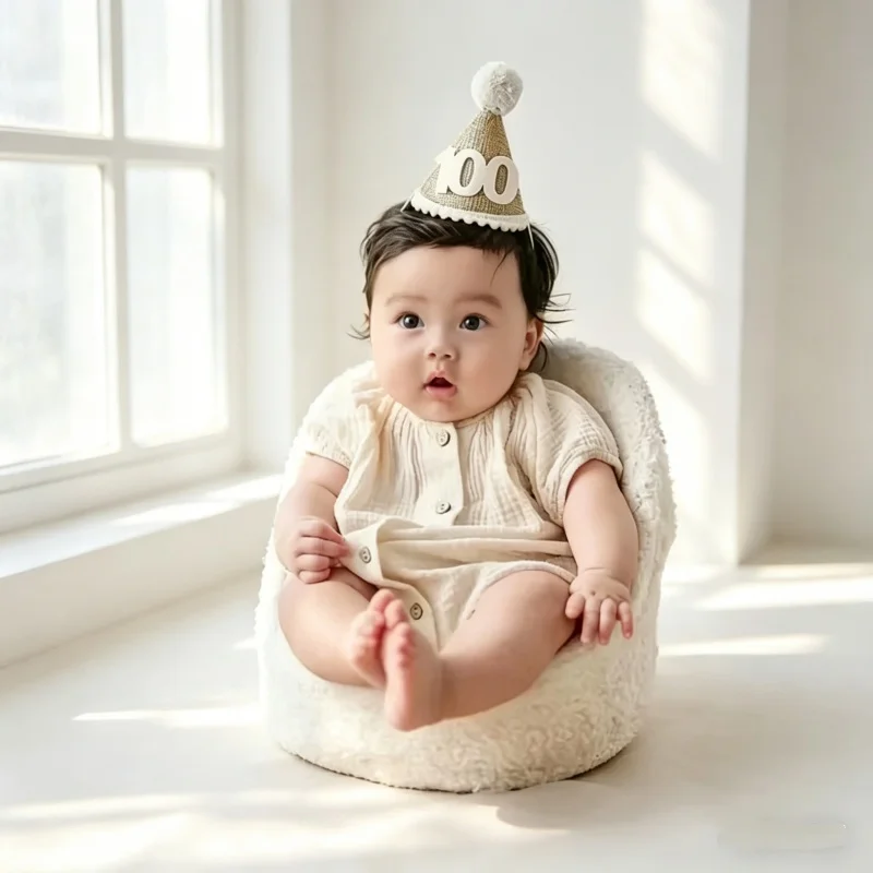 Photography Training - Studio baby Photography Posing Seat Sofa
