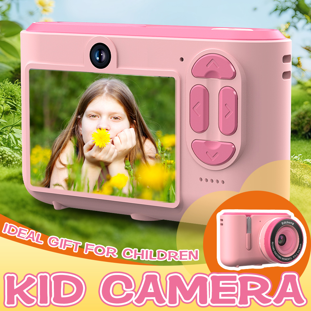 Photography Close Up - Children Kids Digital Camera 1080P Video