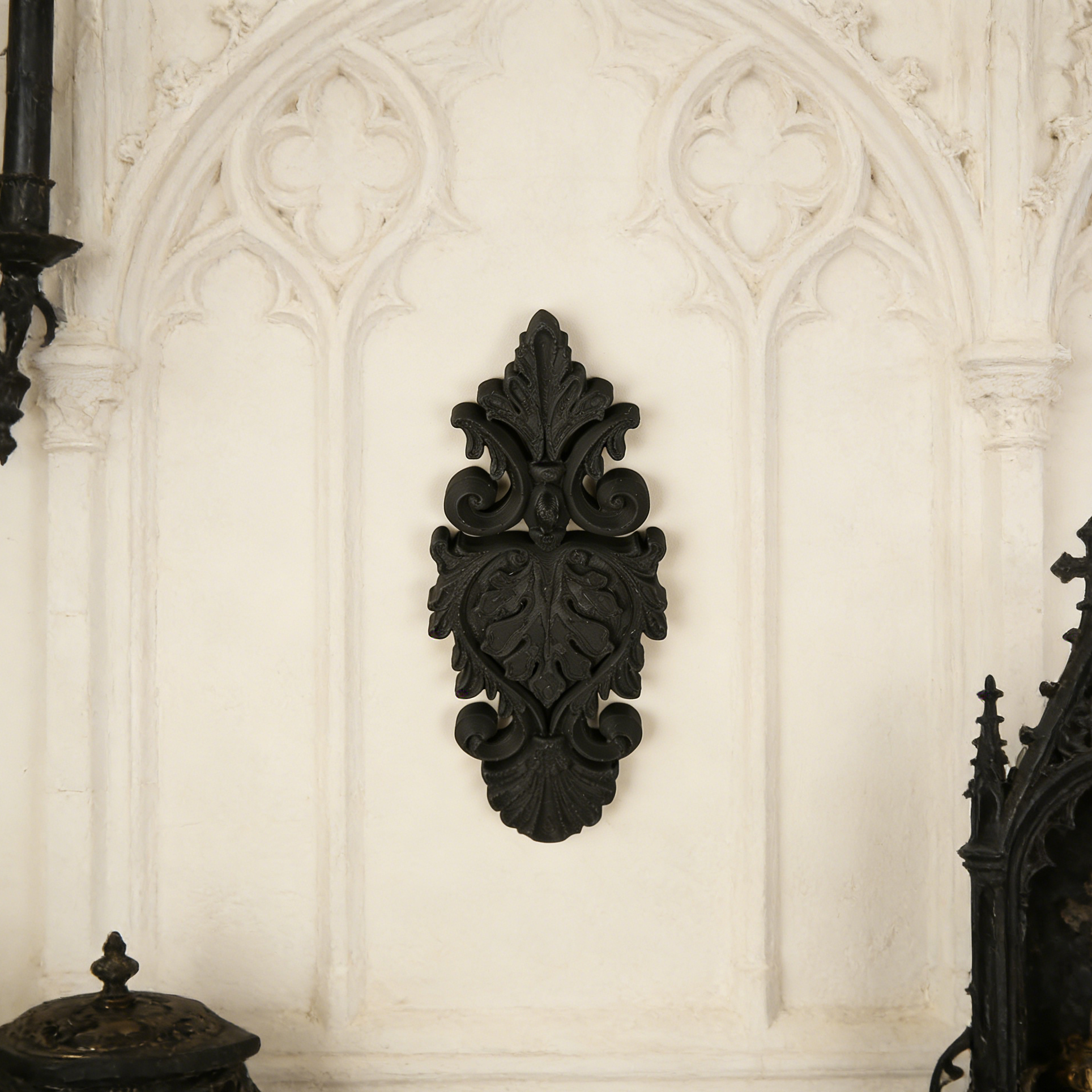 Photography Night - Cross-Border Retro Gothic Style Scrollwork Wall