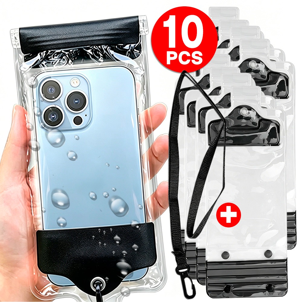 Photography Xiaomi 17 Ultra - 1-10Pcs Universal IPX8 Waterproof Phone Bag