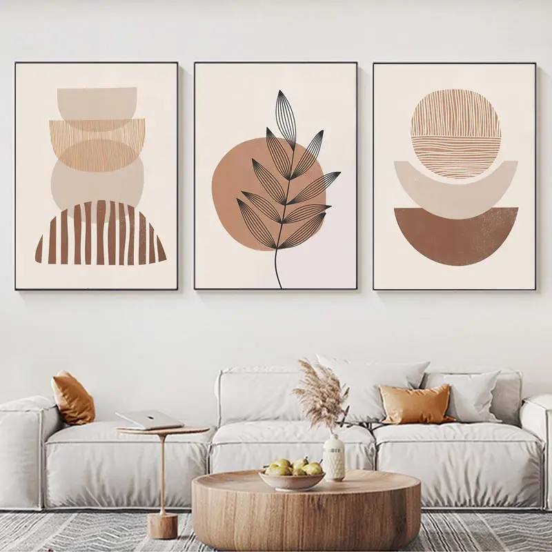 3pcs Abstract Boho Minimalist  - Photography Geometry reseña y precio