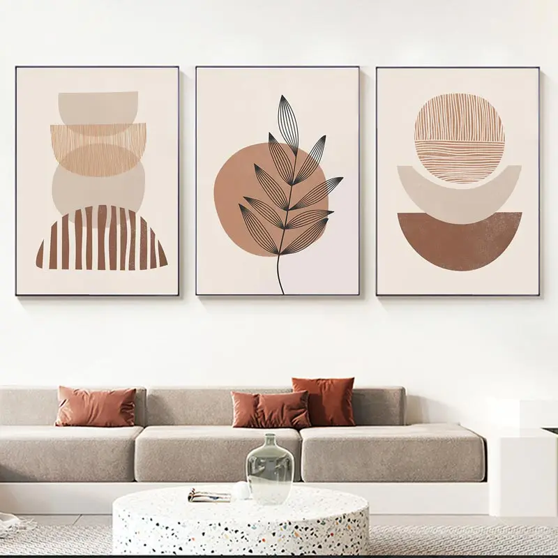 3pcs Abstract Boho Minimalist  - Photography Geometry reseña y precio