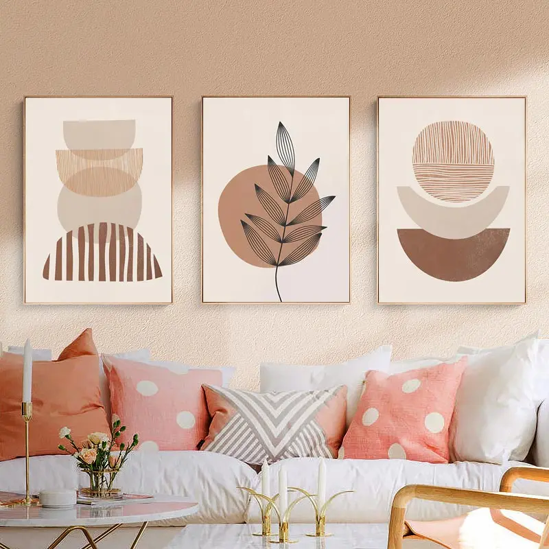 3pcs Abstract Boho Minimalist  - Photography Geometry reseña y precio