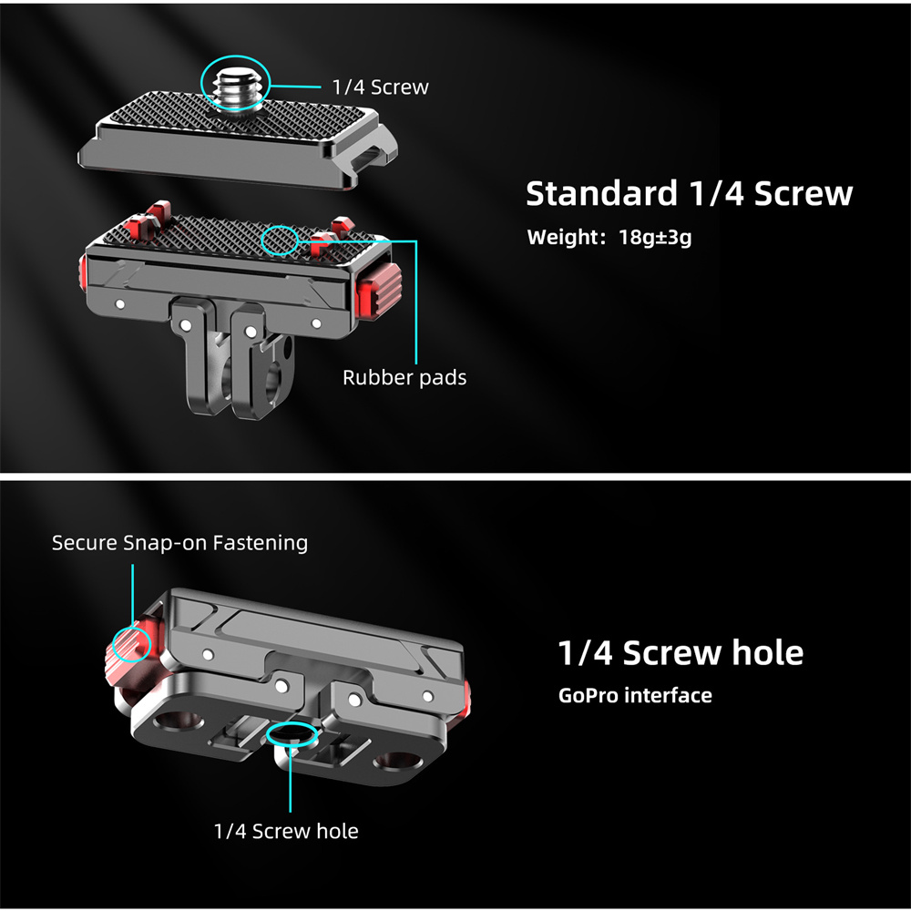 New Magnetic Quick Release Ada - Camera Cage Baseplate reseña y precio