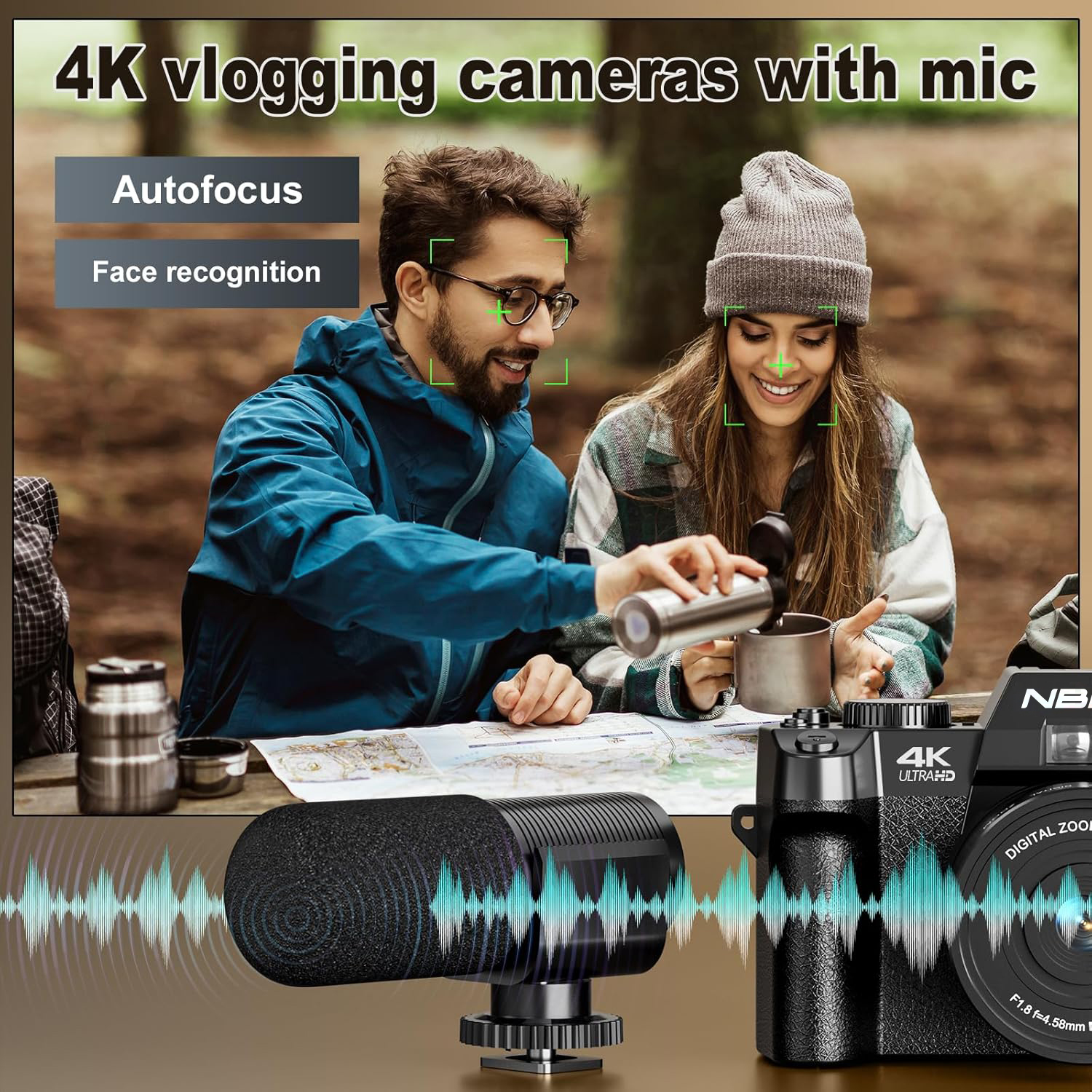NBD 4K&48MP Digital Camera S10 - Photography Nature Images reseña y precio