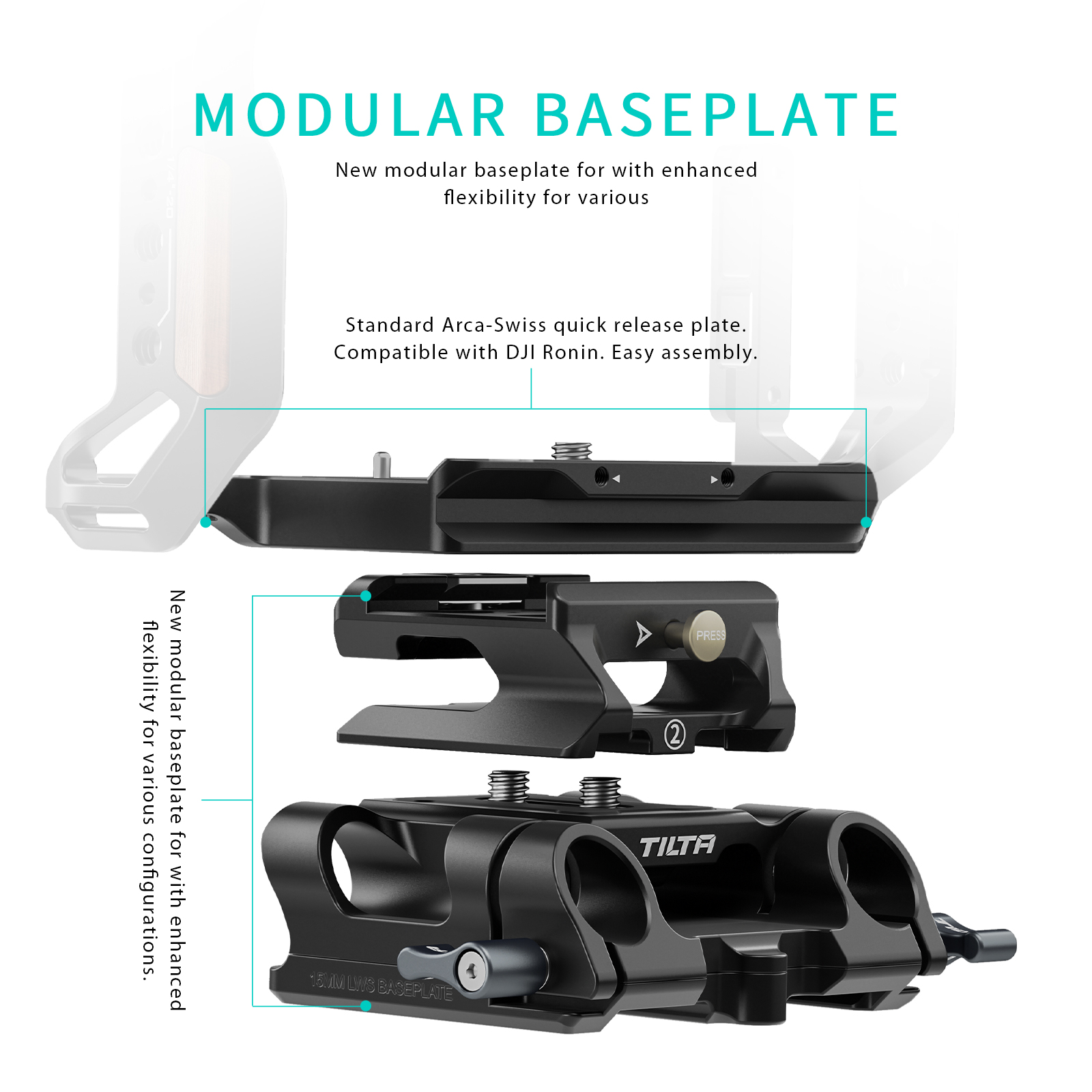 TILTA for Canon R6 Mark II  R6 - Camera Cage Baseplate reseña y precio