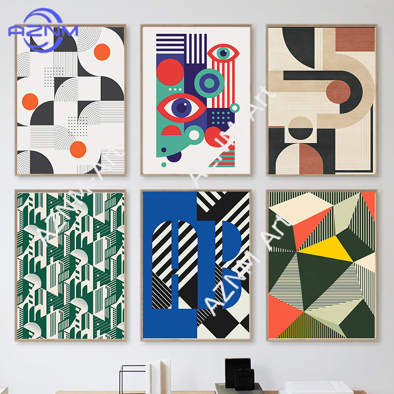 Bauhaus Lines Stripe Geometric - Photography Geometry reseña y precio