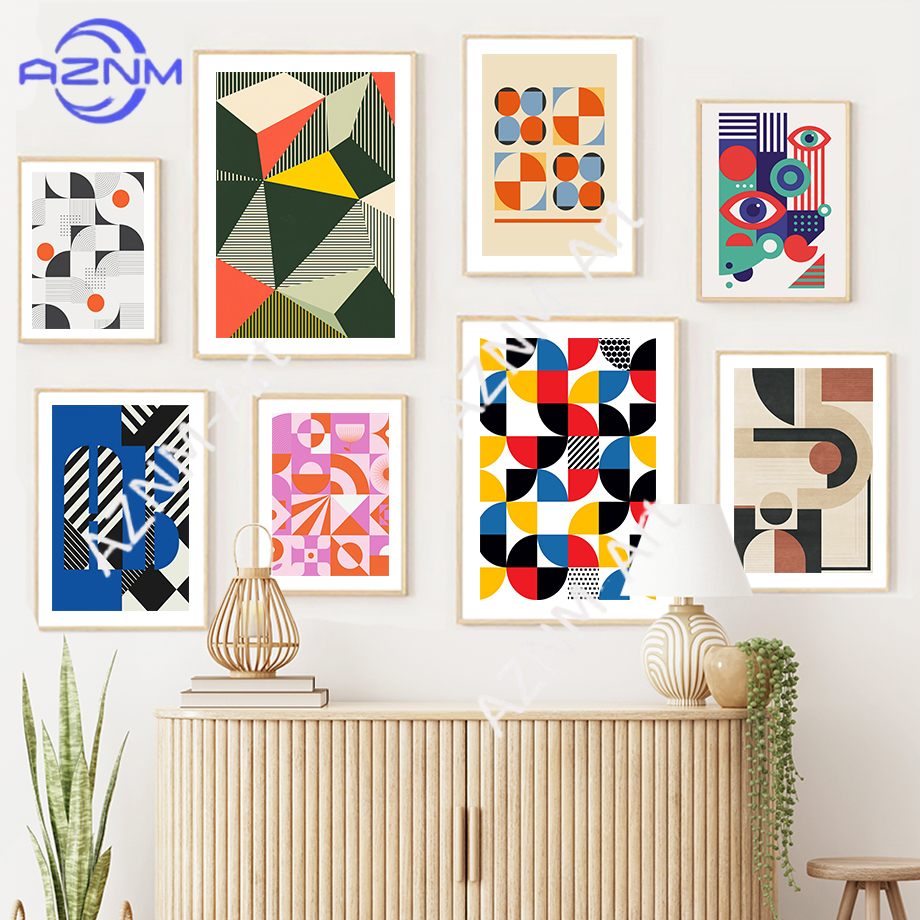 Bauhaus Lines Stripe Geometric - Photography Geometry reseña y precio