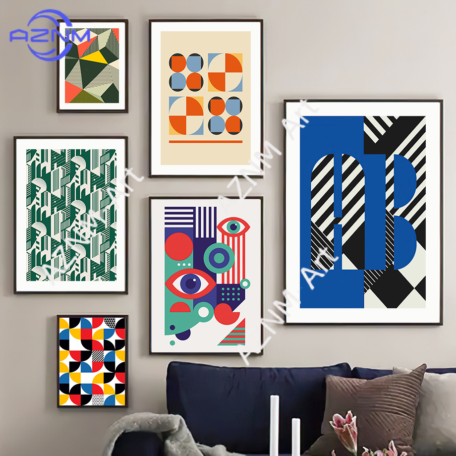 Bauhaus Lines Stripe Geometric - Photography Geometry reseña y precio