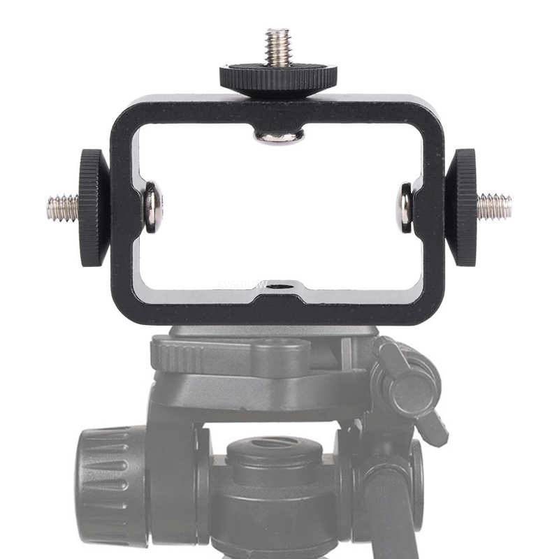 3 in 1 Holder Head Mount Flash - Camera Cage Baseplate reseña y precio