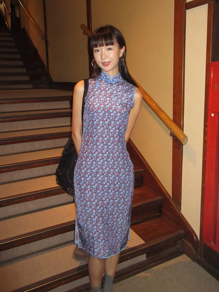Elegant Floral Print Qipao Dre - Photography Young reseña y precio