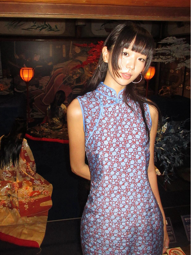 Elegant Floral Print Qipao Dre - Photography Young reseña y precio
