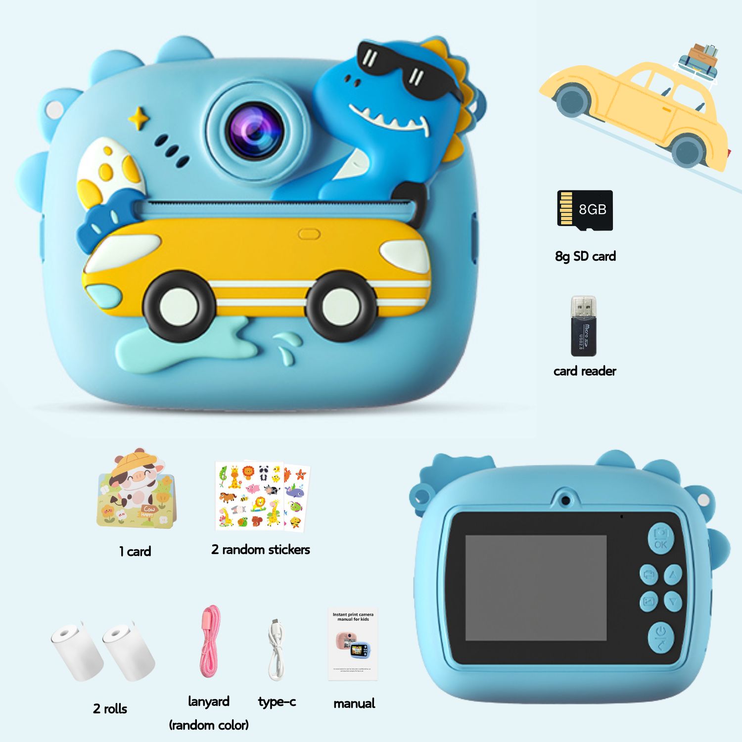 Purple Cute Kids Colorful Inst - Photography Close Up reseña y precio
