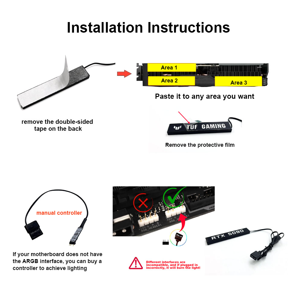 Video Card Lighting Panel For  - Photography Darkroom reseña y precio