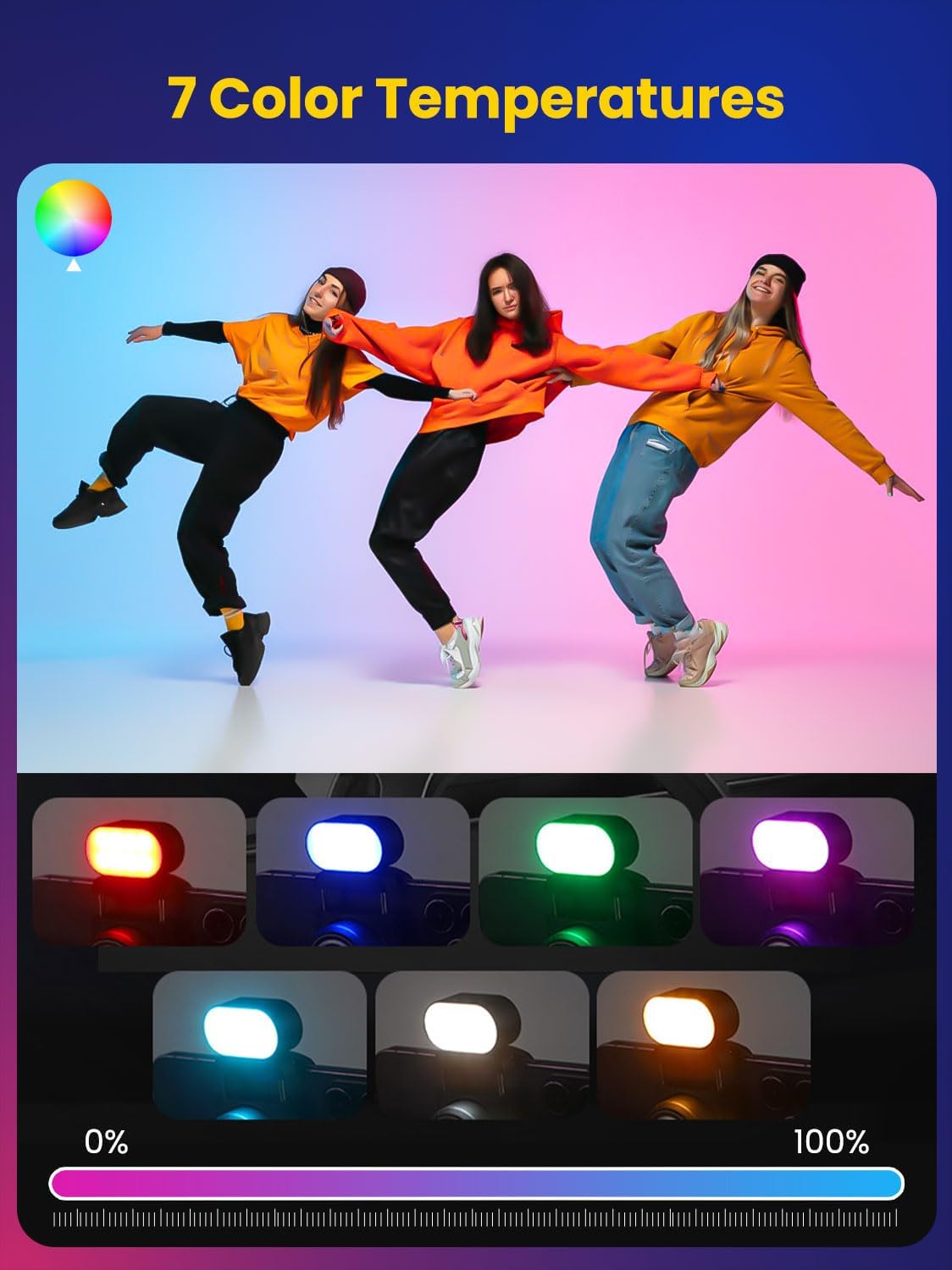 AOCHUAN Mini RGB Magnetic Fill - Photography Darkroom reseña y precio