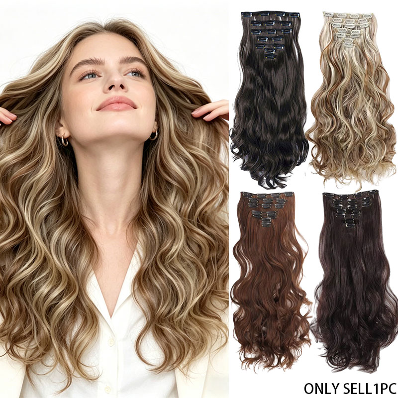 20inch Long Wavy Hair Extensio - Photography Date reseña y precio