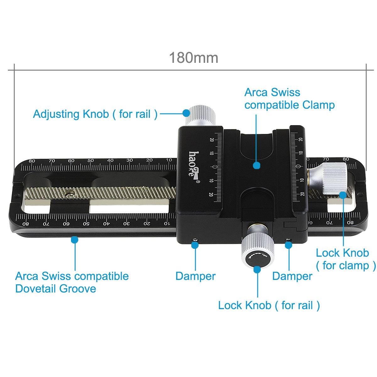 Haoge Macro Focusing Rail Slid - Photography Close Up reseña y precio