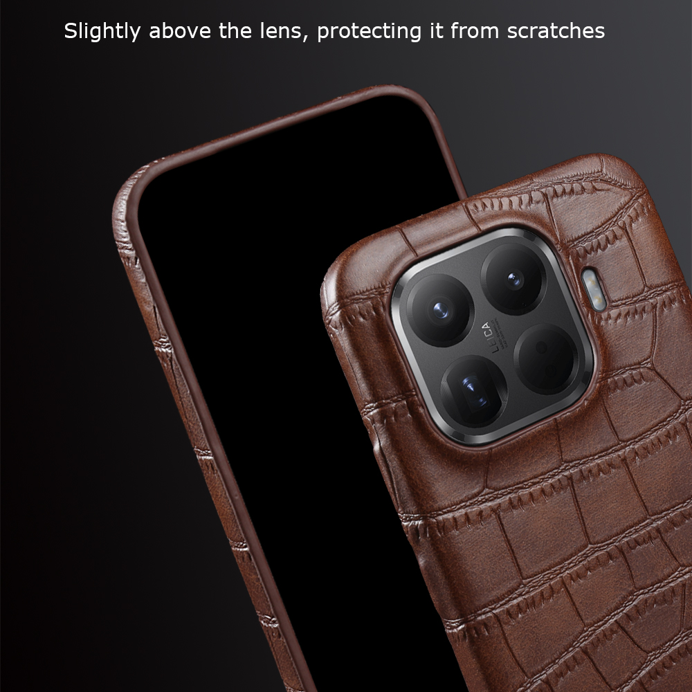Premium Crocodile Leather Case - Photography Xiaomi 17 Ultra reseña y precio