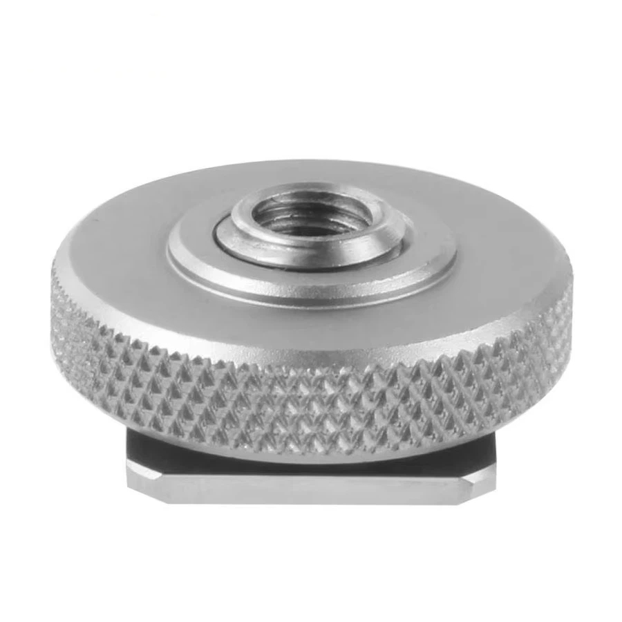 Stainless Steel Cold Shoe Moun - Camera Cage Baseplate reseña y precio