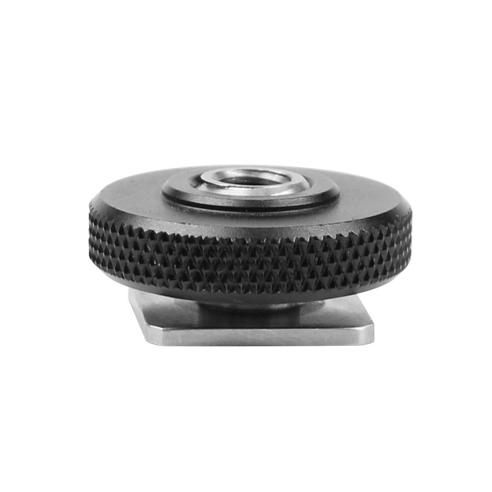 Stainless Steel Cold Shoe Moun - Camera Cage Baseplate reseña y precio