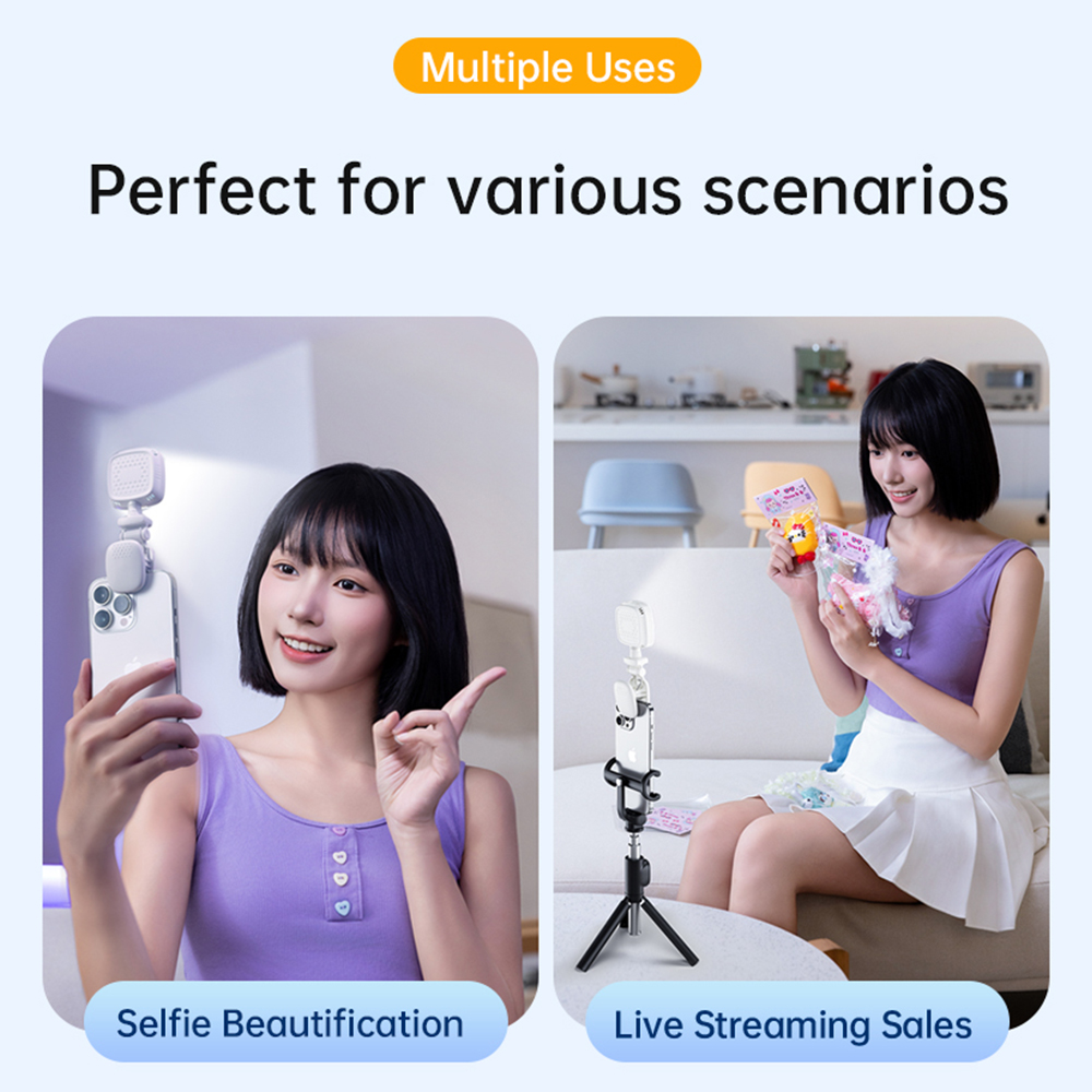 Portable LED Selfie Light Came - Photography Night reseña y precio