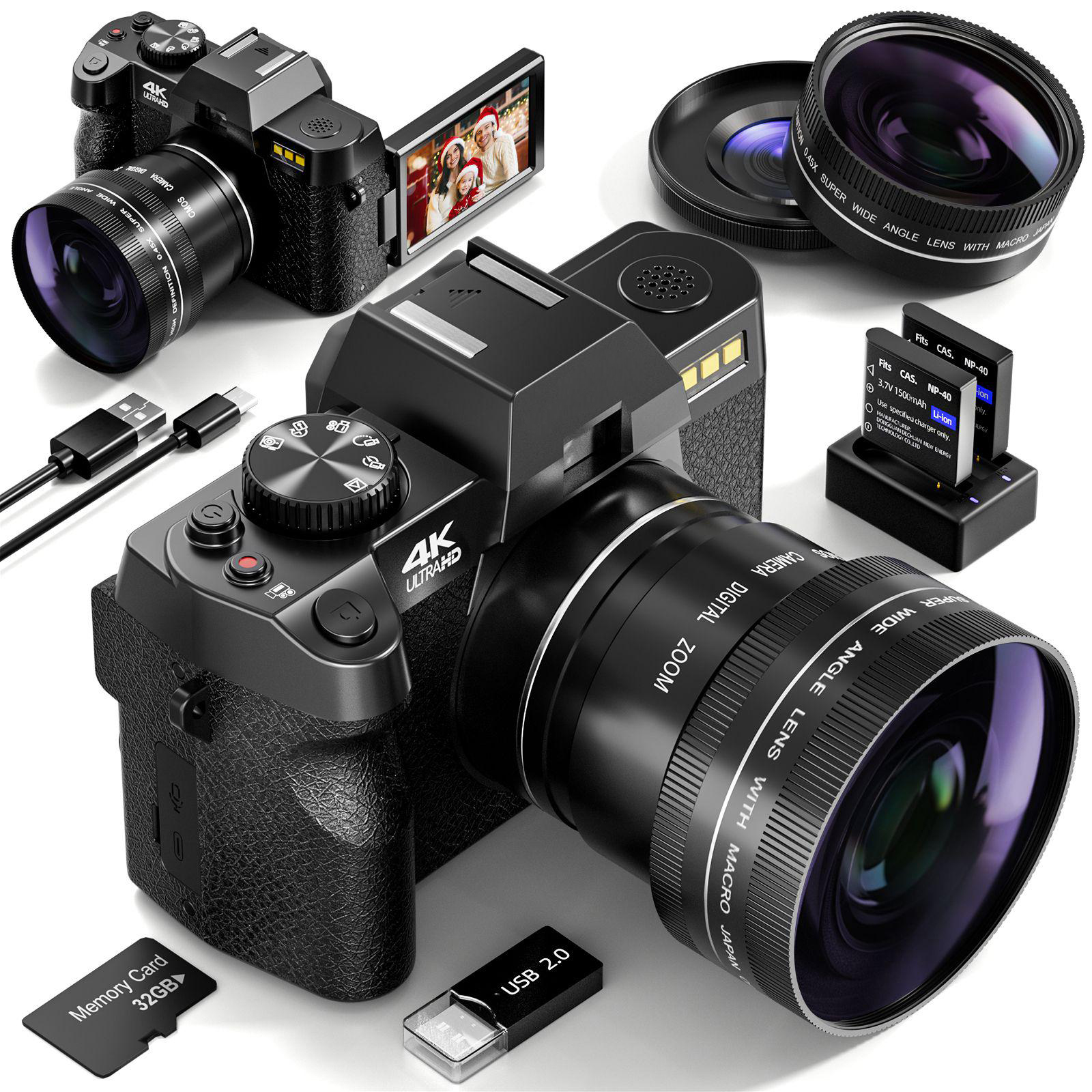 NBD 48MP Digital Cameras for P - Photography Nature Images reseña y precio