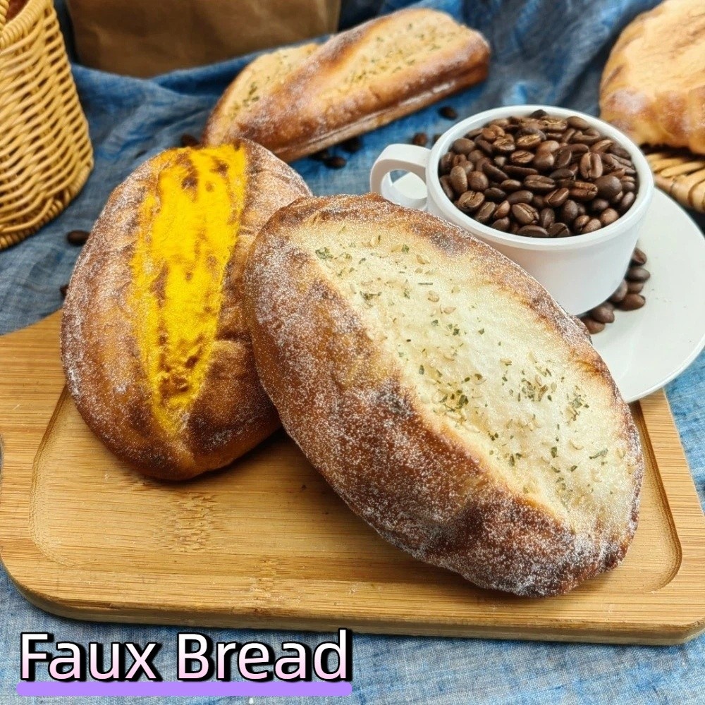 Soft PU Faux Bread Non-Toxic I - Photography Interest reseña y precio