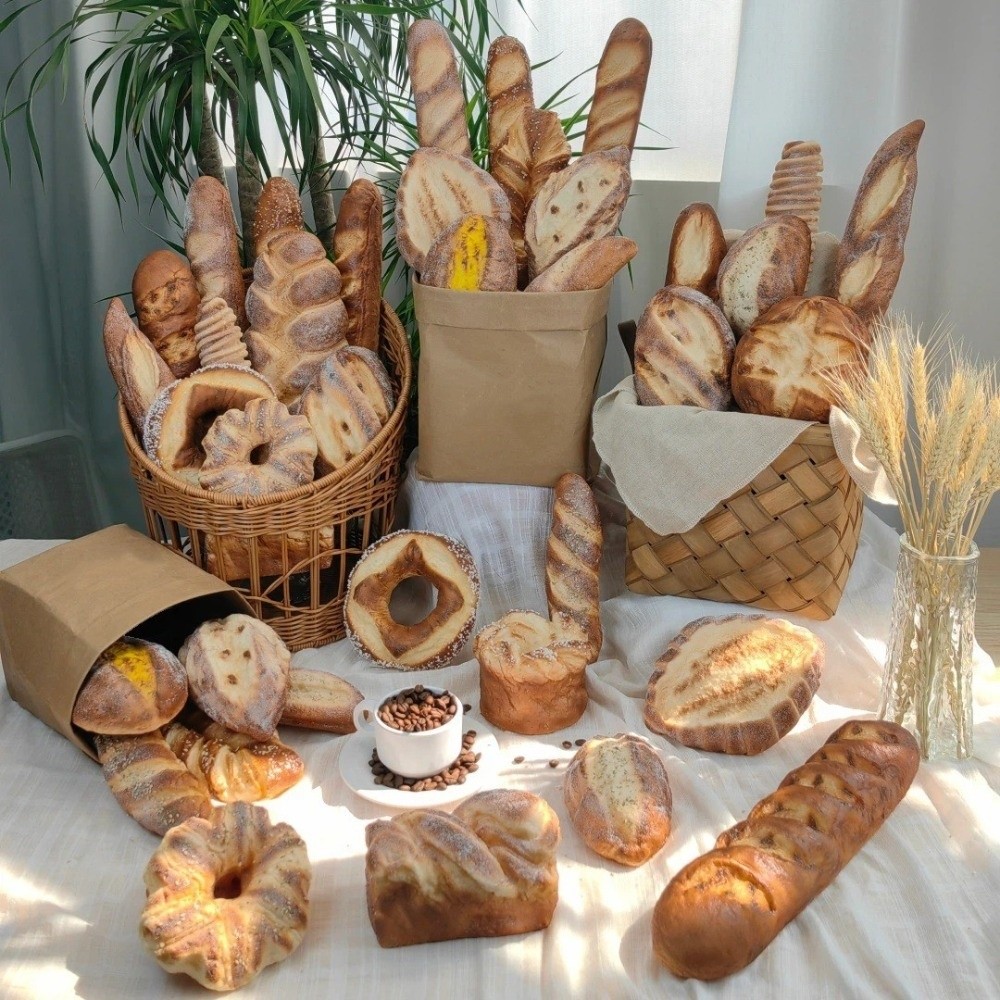 Soft PU Faux Bread Non-Toxic I - Photography Interest reseña y precio