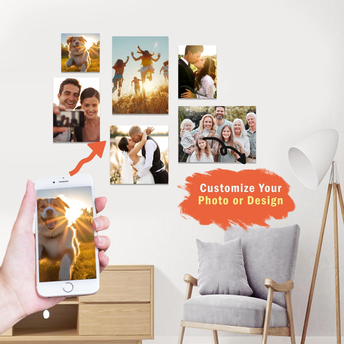 Custom Canvas Prints Personali - Photograph Lyrics reseña y precio