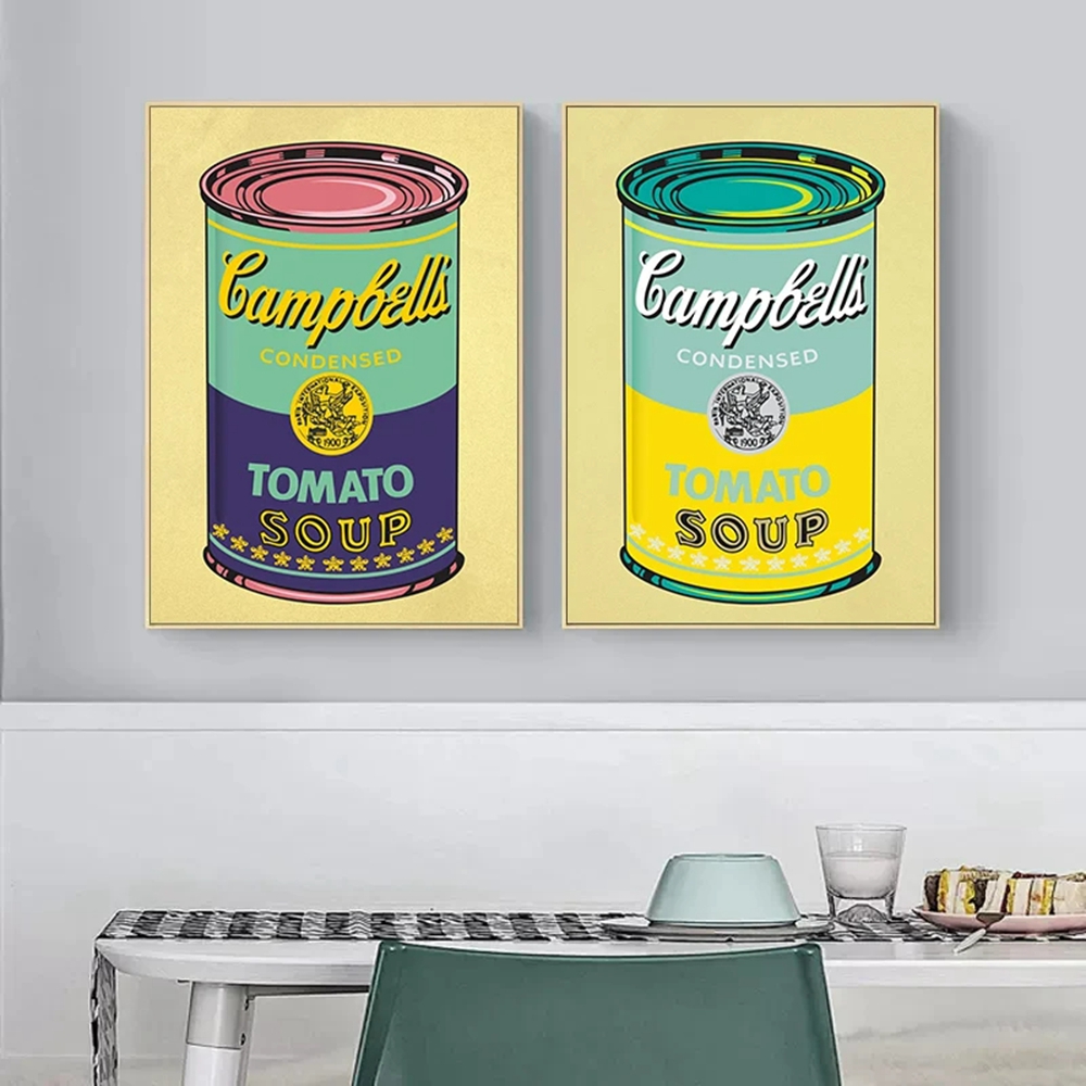 Andy Warhol Colorful Campbell  - Photography Geometry reseña y precio