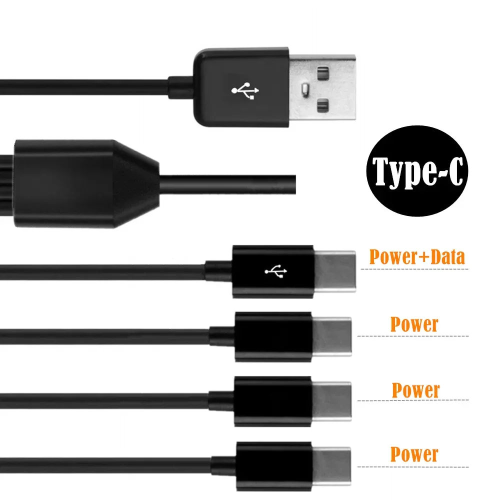 Type-C 1 To 4 6 Port Type C US - Photography Date reseña y precio
