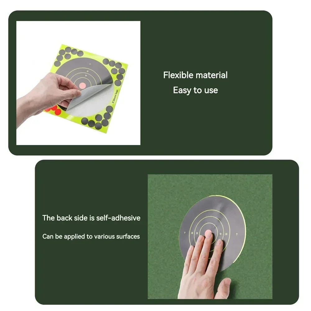 100pcs Paper Target Stickers A - Photography Training reseña y precio