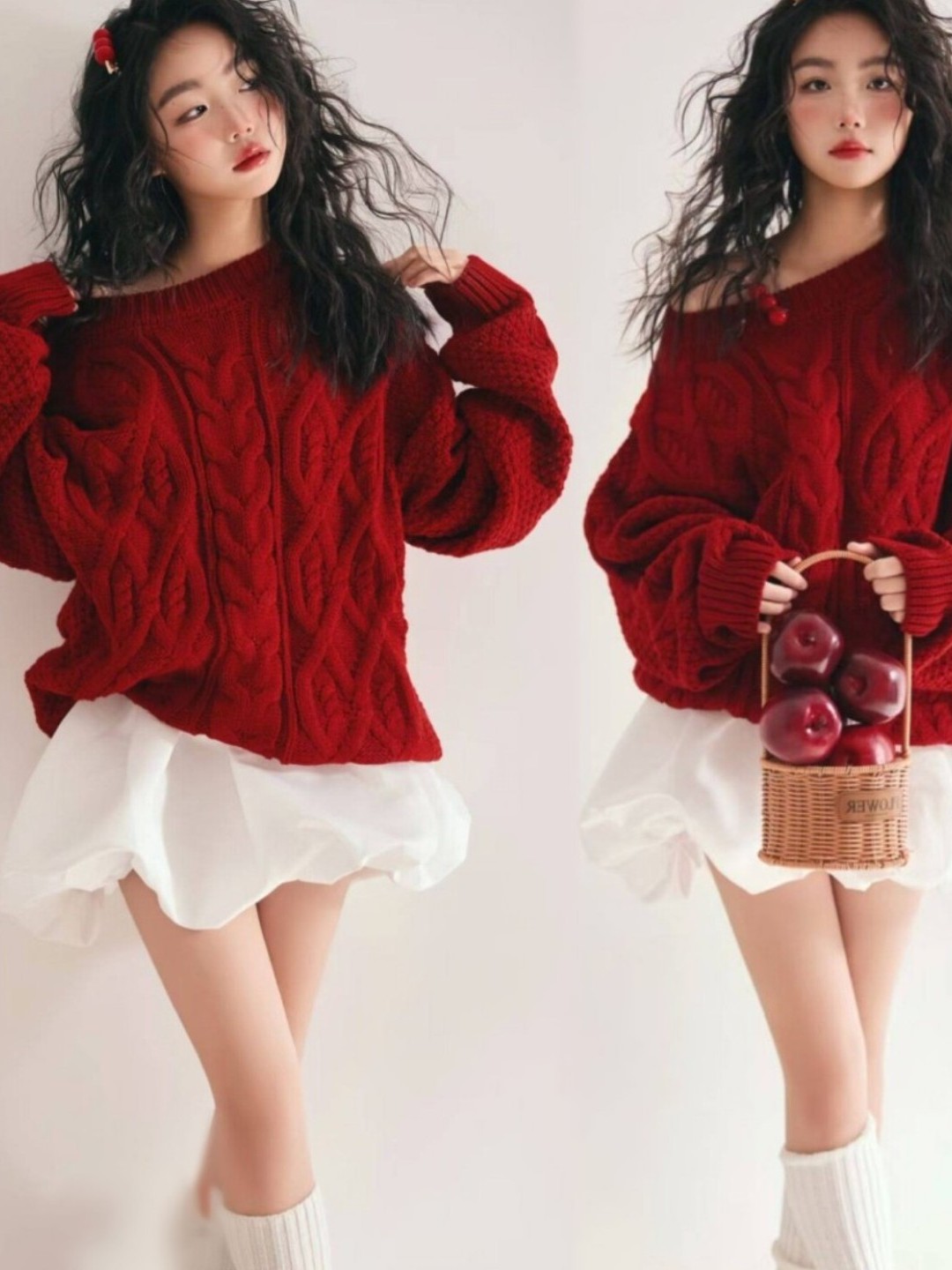 Red Sweater Girl Studio Art Ph - Photography Young reseña y precio