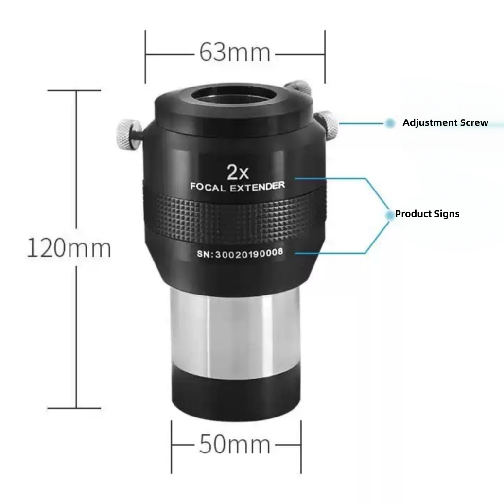 2X Apochromatic 1.25inch Teles - Photography Hd reseña y precio