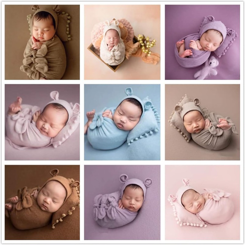 Prince Bear Hat & Swaddle Bag  - Photography Background reseña y precio