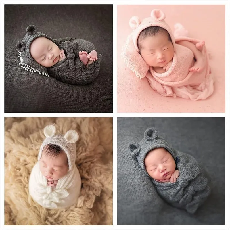 Prince Bear Hat & Swaddle Bag  - Photography Background reseña y precio