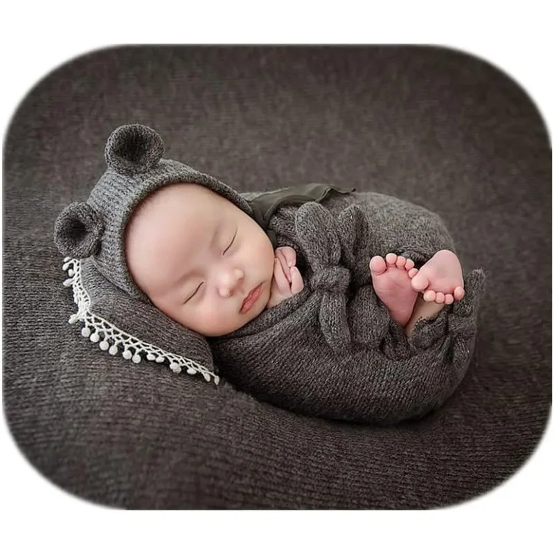 Prince Bear Hat & Swaddle Bag  - Photography Background reseña y precio
