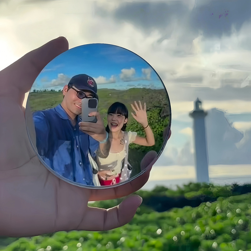 Travel Selfie Round Convex Mir - Photography High Angle reseña y precio
