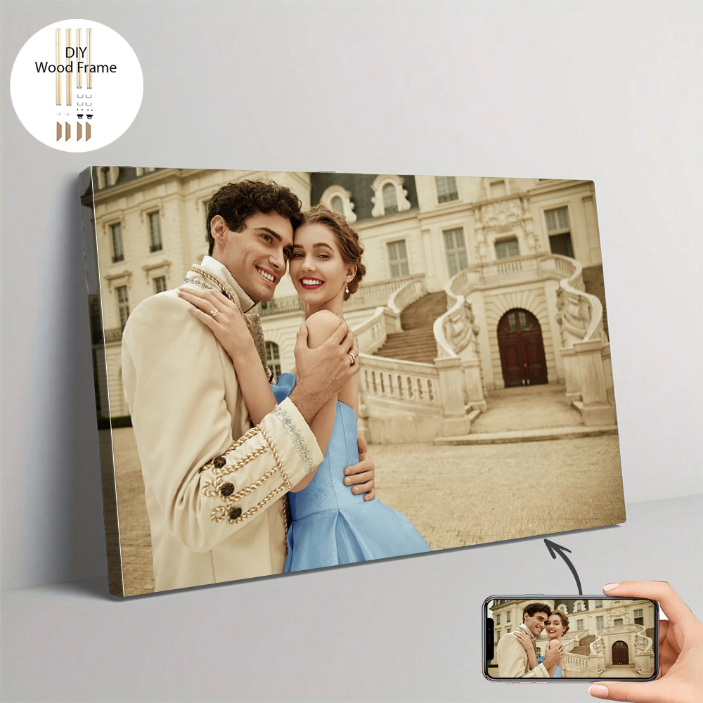 1 pc Custom Photo with DIY fra - Photograph Lyrics reseña y precio