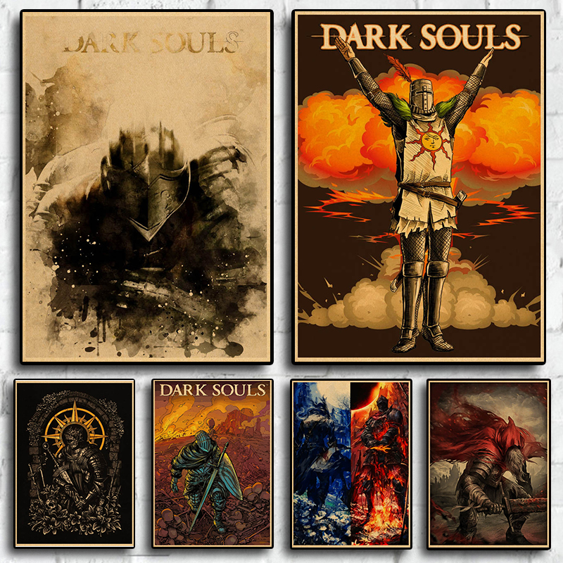 Classic Game Poster Dark Souls - Photography Night reseña y precio