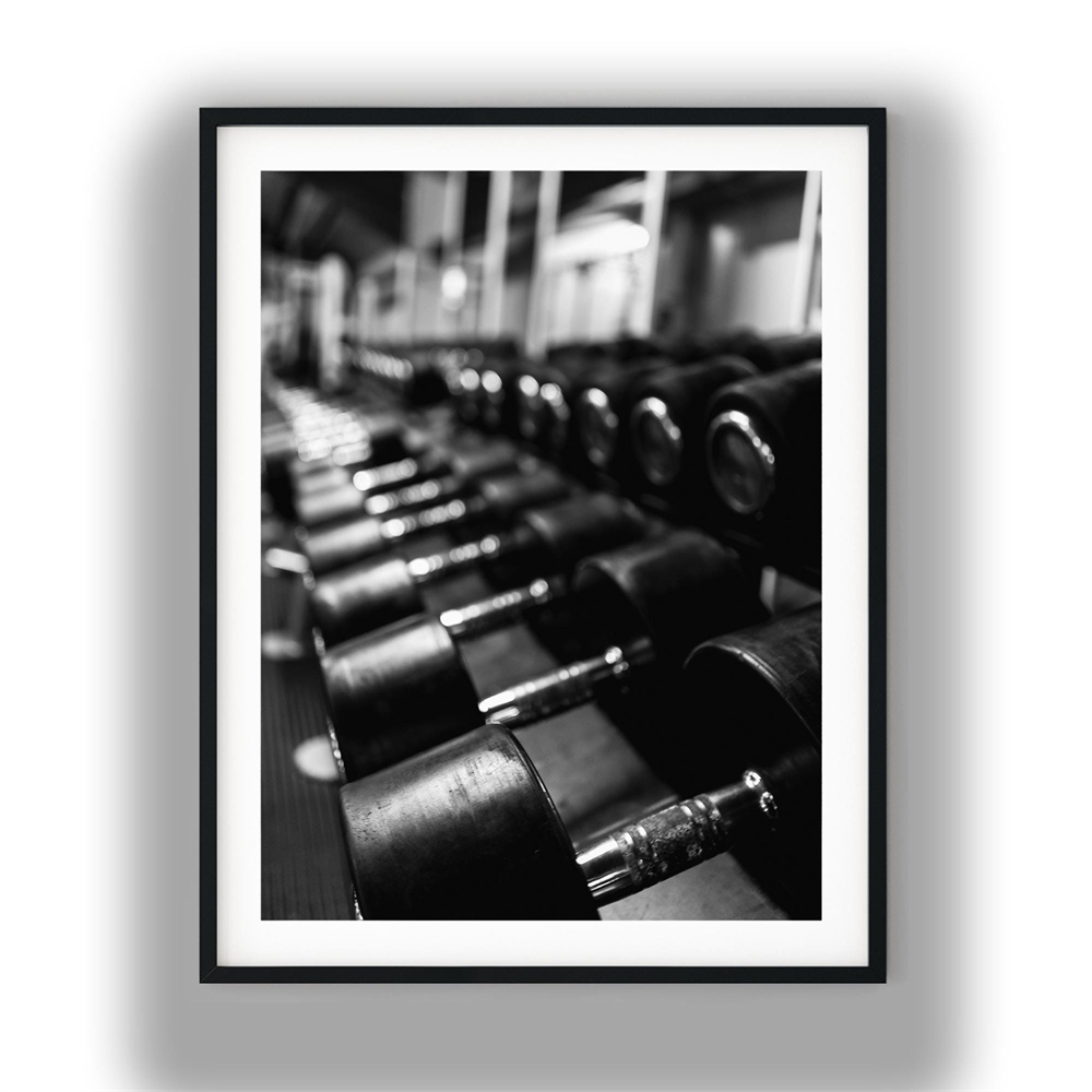 Black and White Boxing Poster  - Photography Training reseña y precio