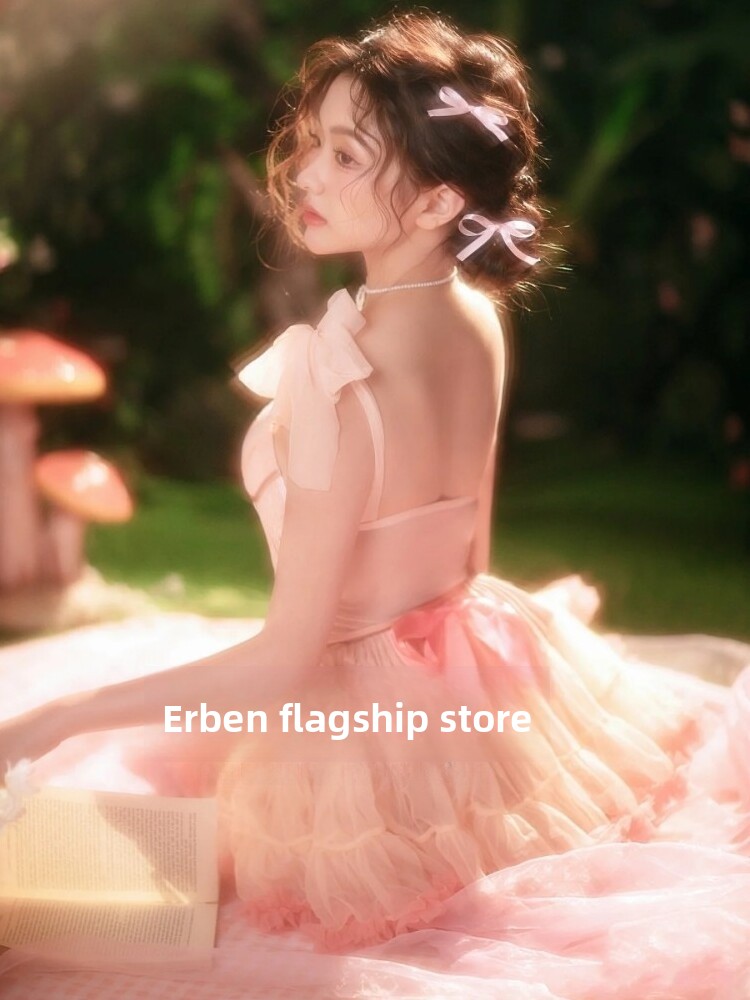 Korean Style Sweet Girl Dress  - Photography Young reseña y precio