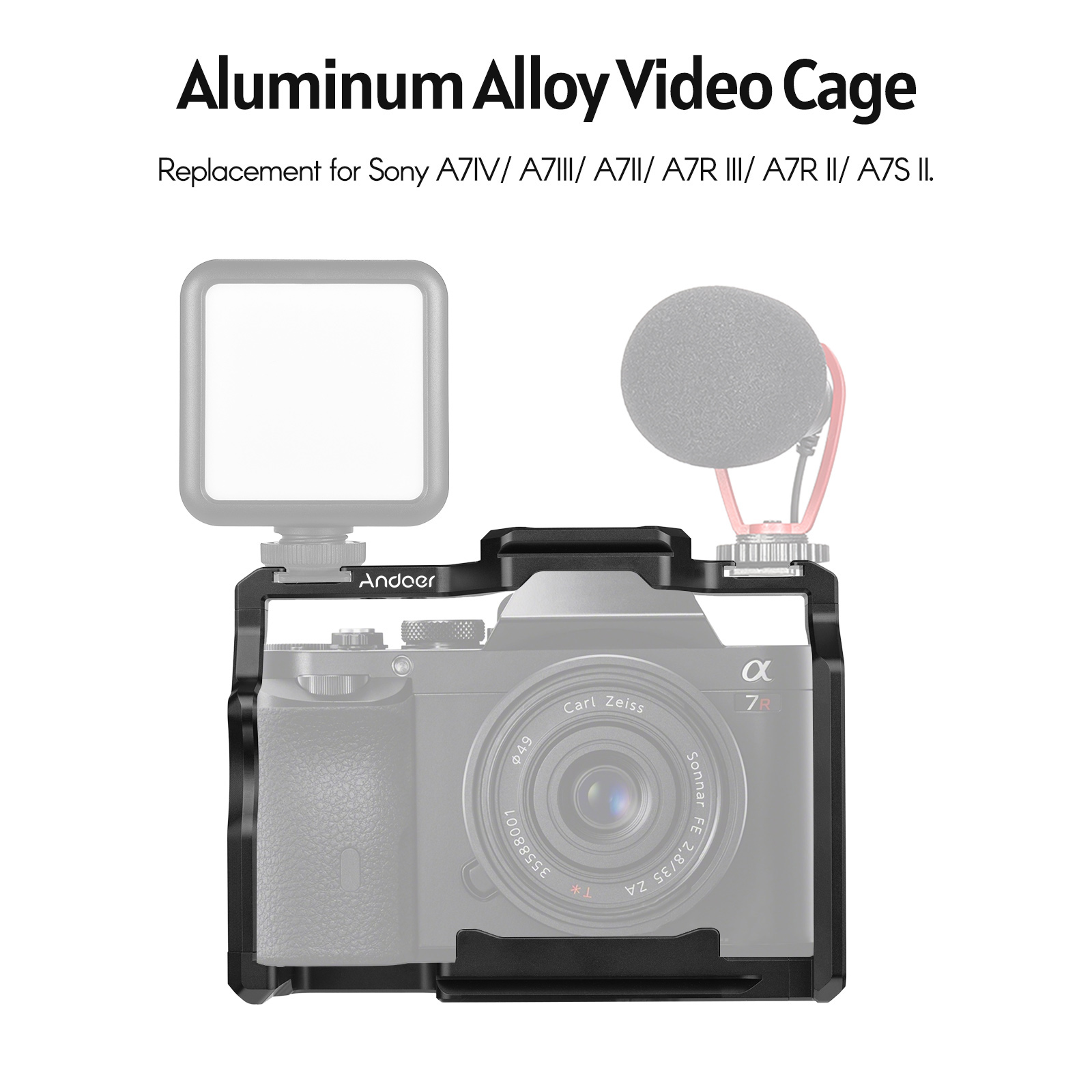 Andoer Camera Cage Aluminum Al - Camera Cage Baseplate reseña y precio
