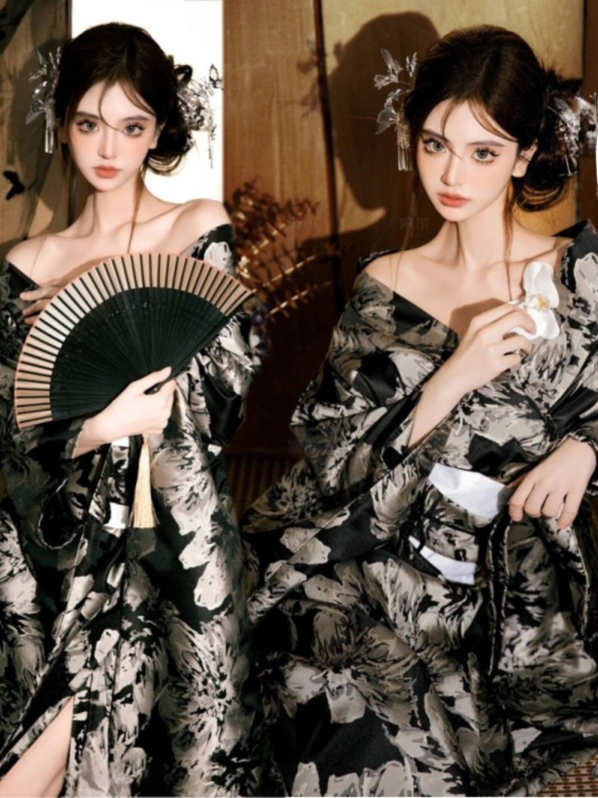 New Style Kimono Bathrobe Phot - Photography Young reseña y precio