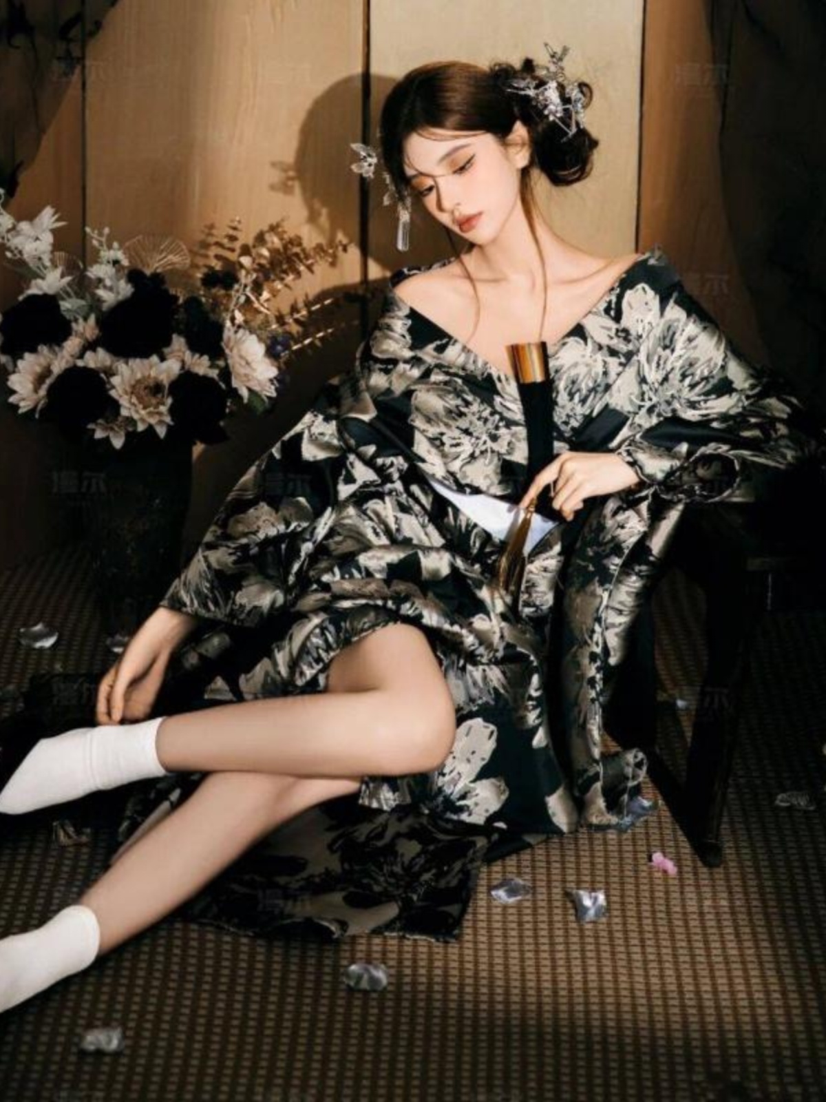 New Style Kimono Bathrobe Phot - Photography Young reseña y precio