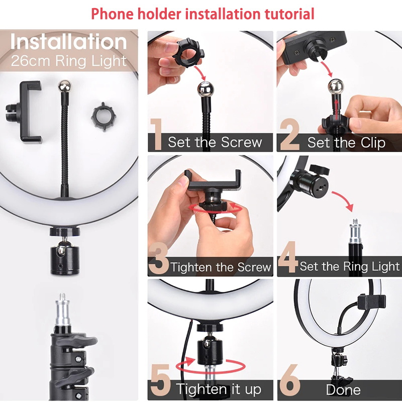 Video Light 16/26/33cm Selfie  - Photography Darkroom reseña y precio
